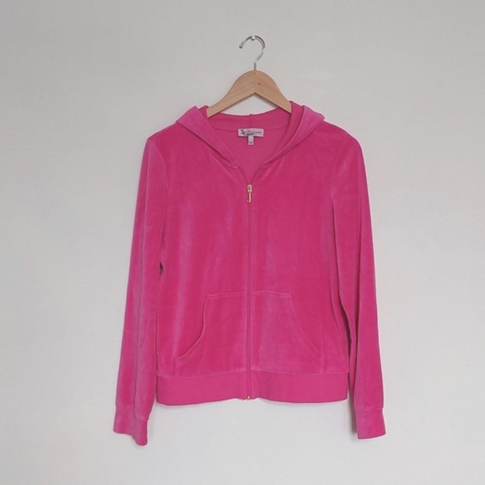 Juicy couture velour y2k pink jacket